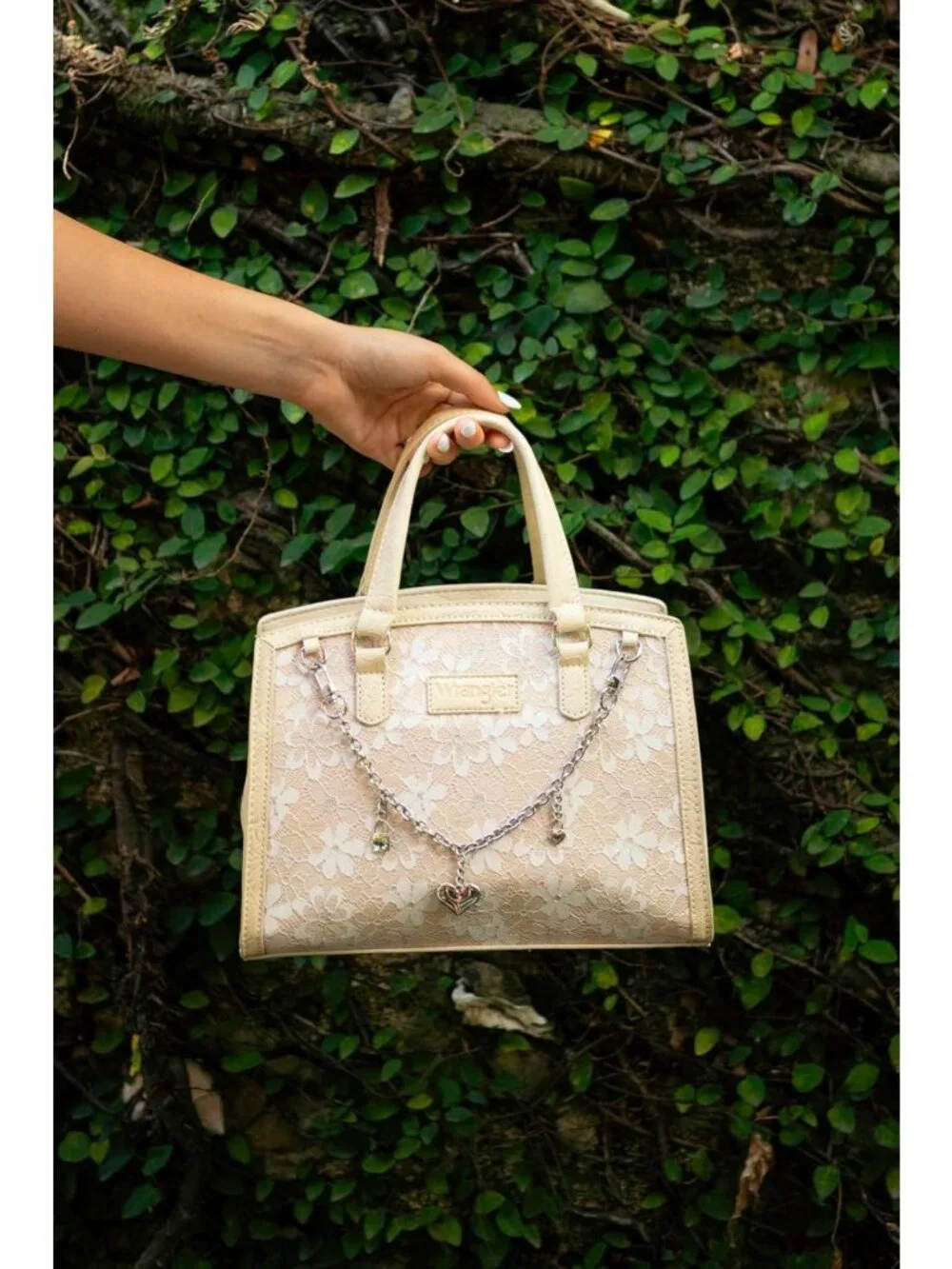 Elegant Lace Tote Bag for Women | Medium Crossbody Satchel Handbag | Wedding
